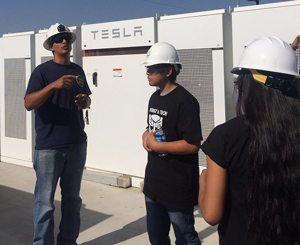 Native American Students Travel 3,500 Miles to Learn about Energy & Technology